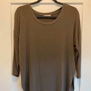 Babaton 3/4 length sleeve T-shirt